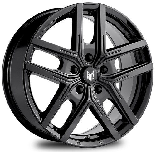 Alloy wheels fox wx5 black - wheels, 16"