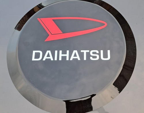 Daihatsu spare wheel cover