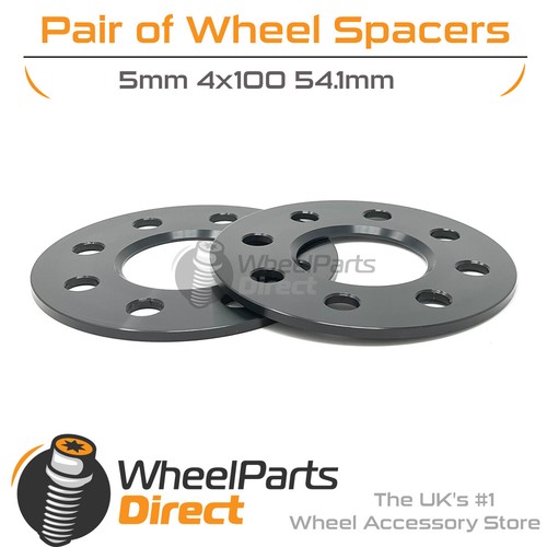 Wheel spacers black - (2), 4x100